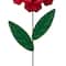Glitzhome® 3.5ft Assorted Multi-Functional Metal Dimensional Flower Yard Stake, 3ct.